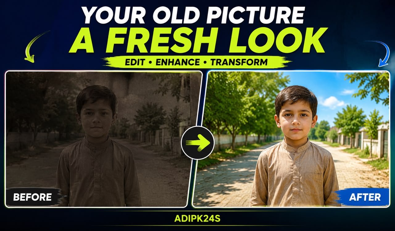 Old Pictures a Fresh Look